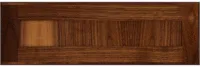 Flat  Panel  Bullnose  Walnut  Drawer Front